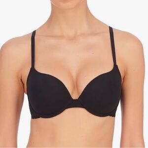 🆕 Natori Sheer Glamour Push-Up Bra 34D